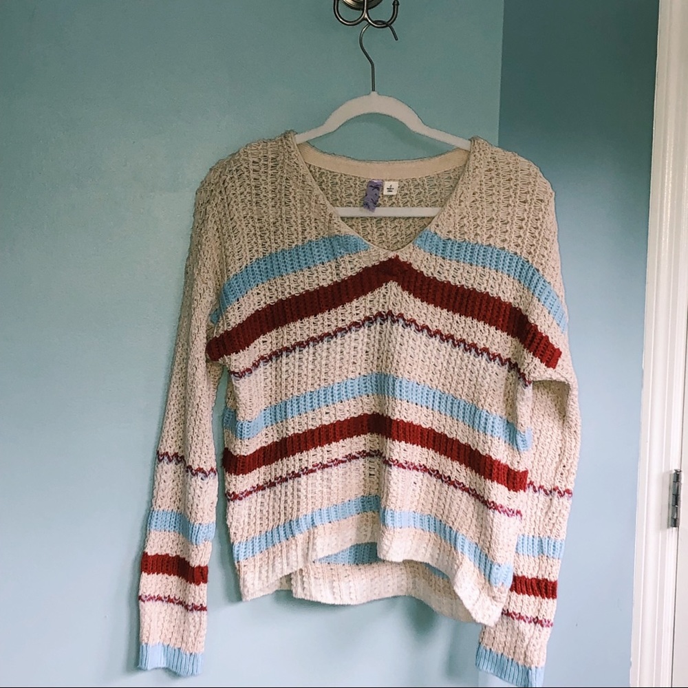 Alya (Francesca’s) Striped Sweater